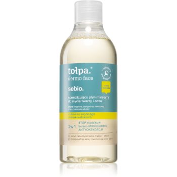 Tołpa Dermo Face Sebio apă micelară 3 în 1 pentru pielea cu imperfectiuni - imagine 2